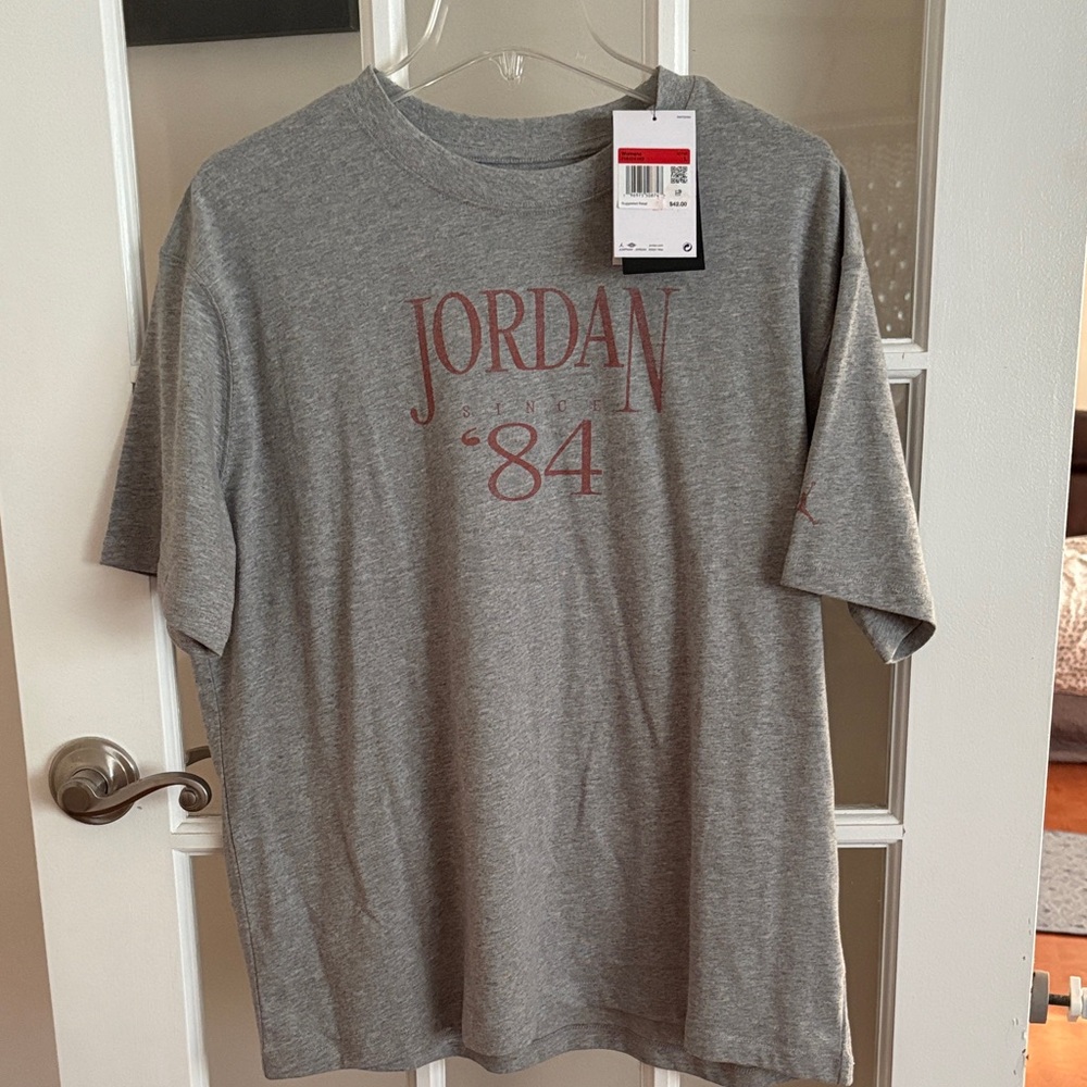 Jordan '84 Heather Gray Tee